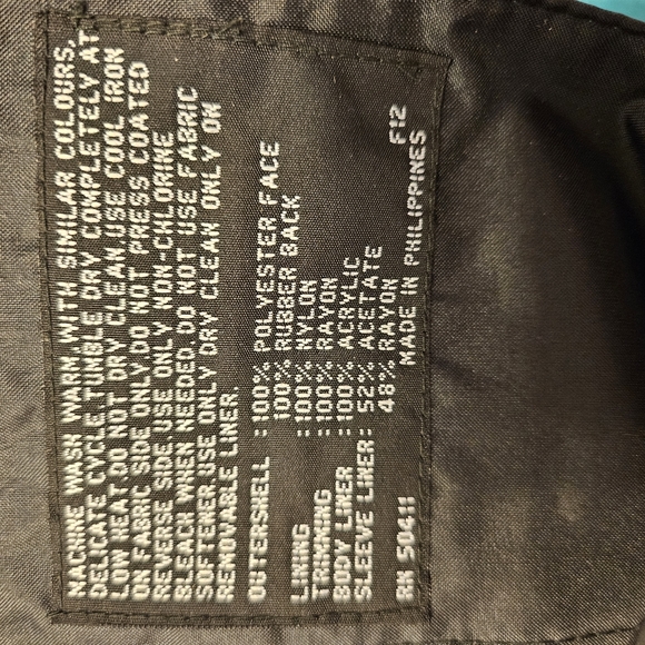 Vintage 80's Teal Trench/Rain Coat Chiango by Fleet Street Sz 10P - Picture 13 of 15